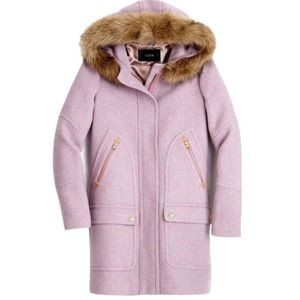 Jcrew Chateau parka in Italian stadium-clothwool